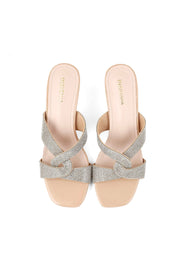 Party Wear Slip On I38547-Beige