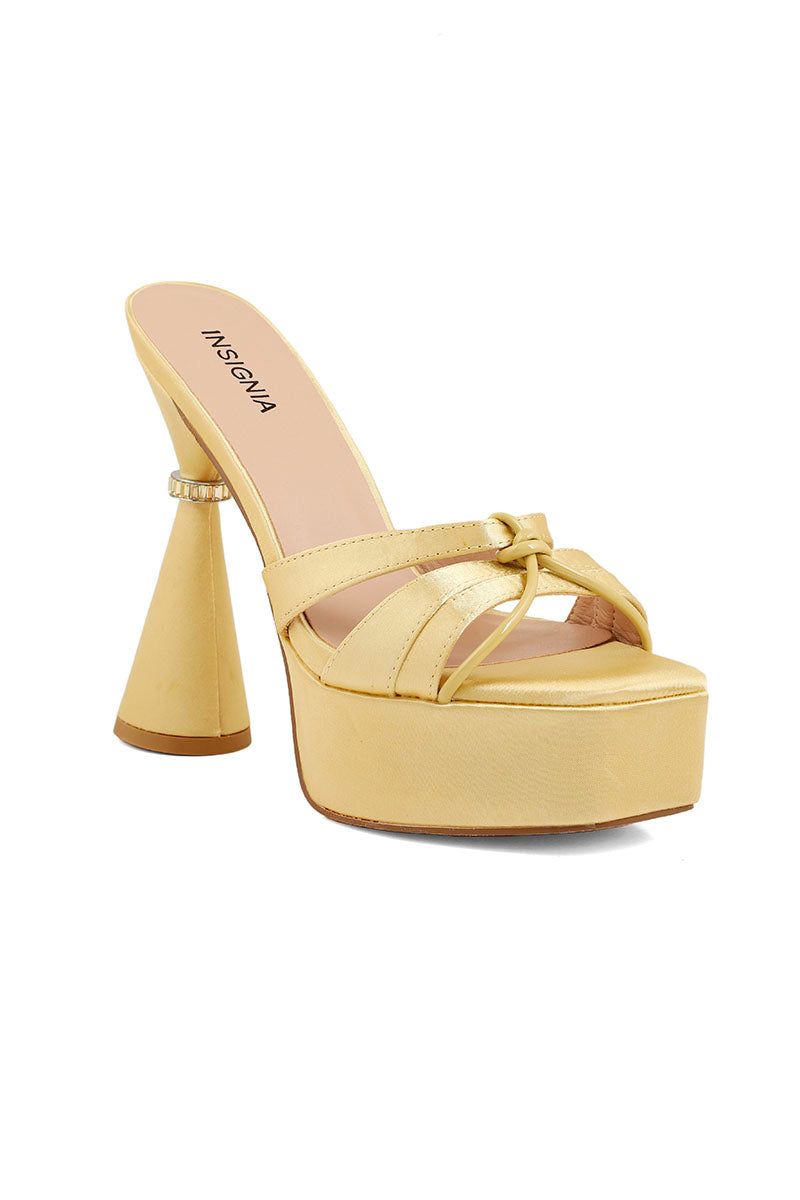 Formal Slip On I38554-Golden