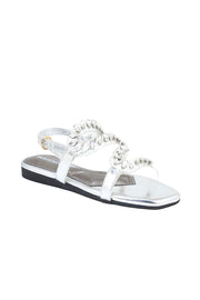 Party Wear Sandal I38567-Silver