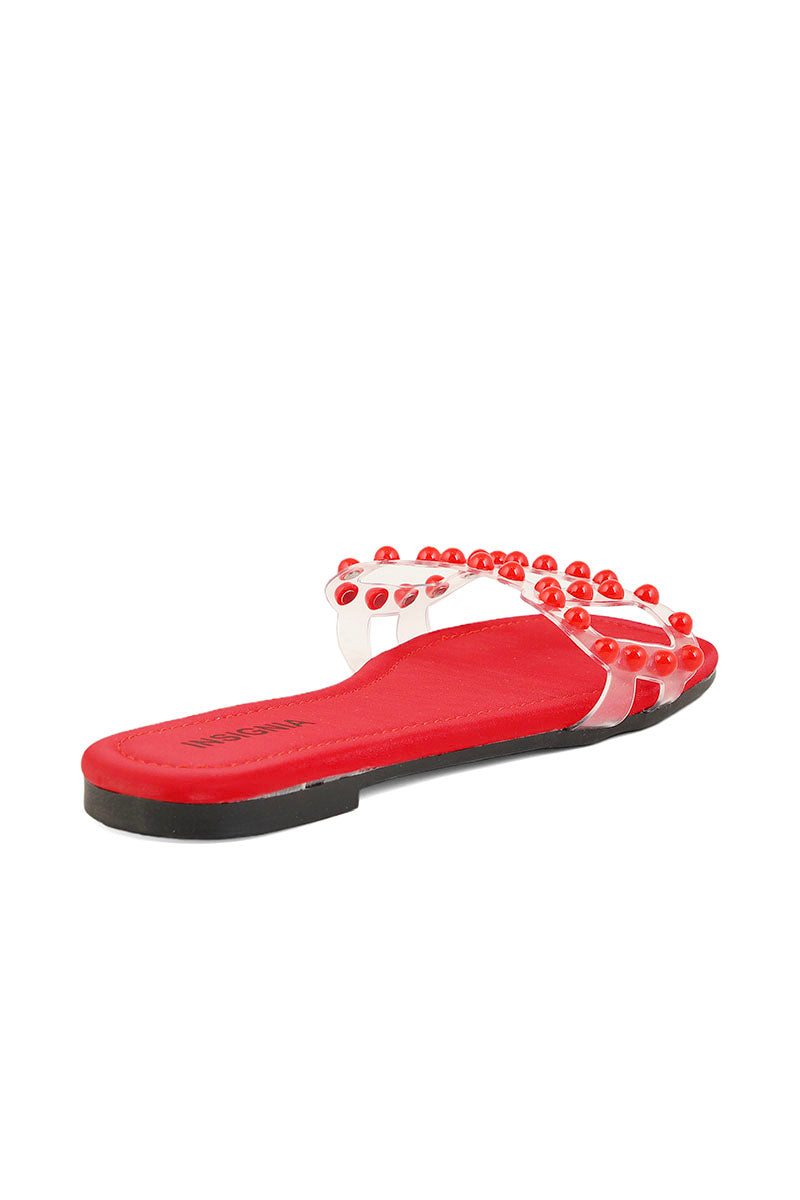 Formal Slip On I38569-Red