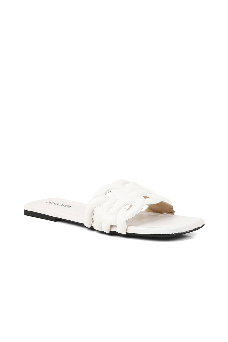 Casual Slip On I38573-White