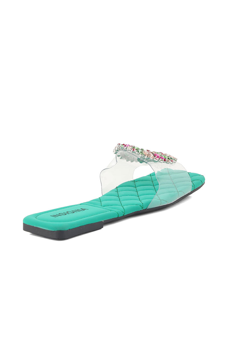 Formal Slip On I38589-Green