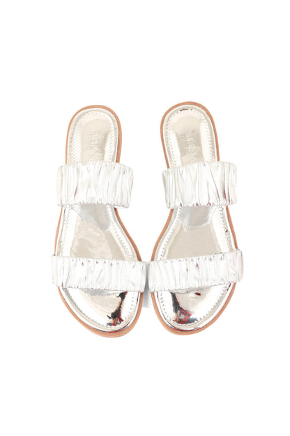 Casual Slip On I38602-Silver