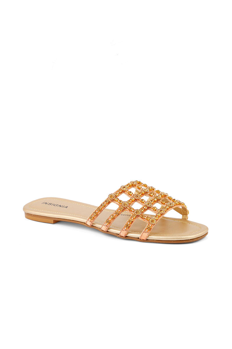 Formal Slip On I38628-Champagne