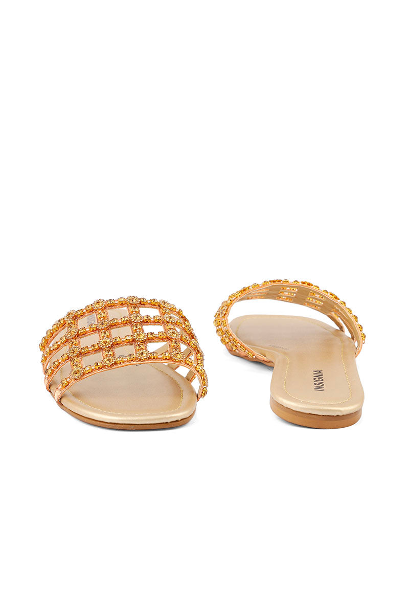 Formal Slip On I38628-Champagne