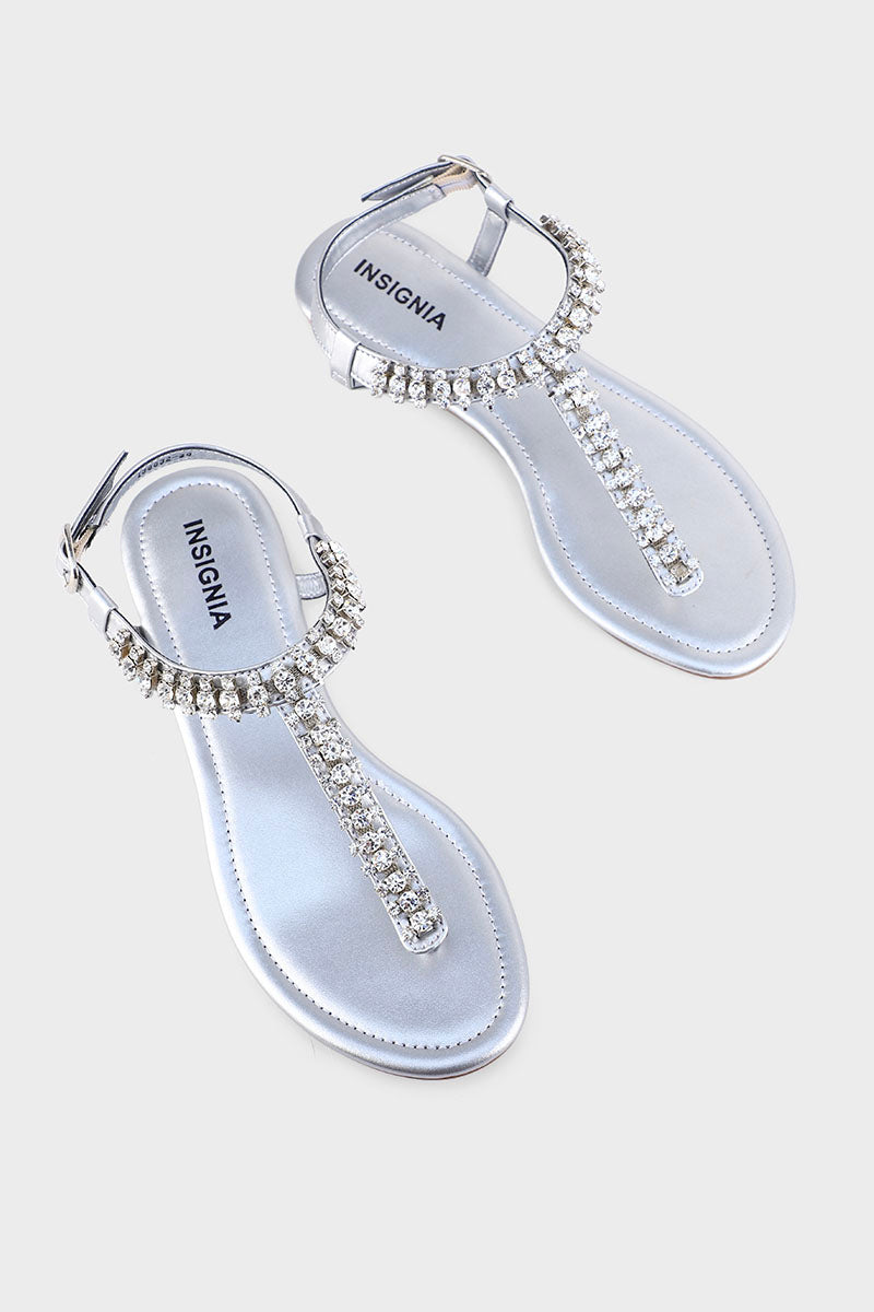 Formal Thong I38632-Silver
