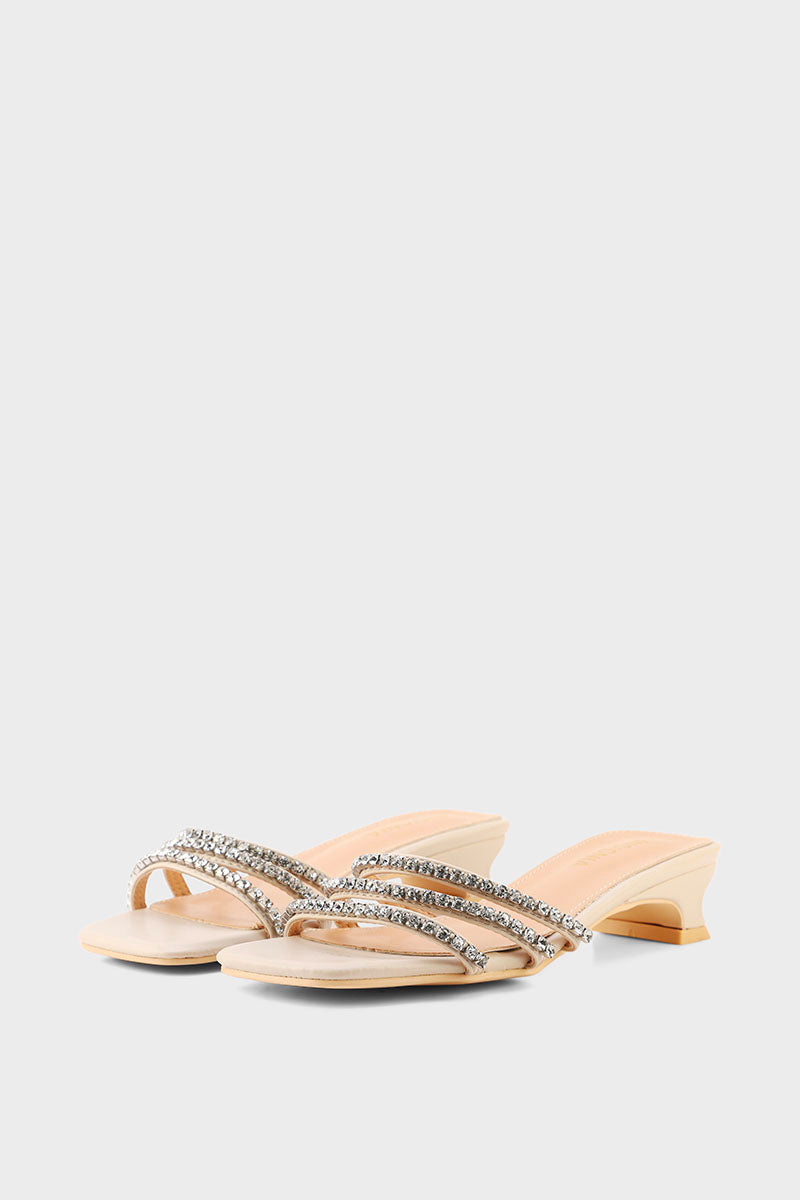 Formal Slip On I38637-Beige