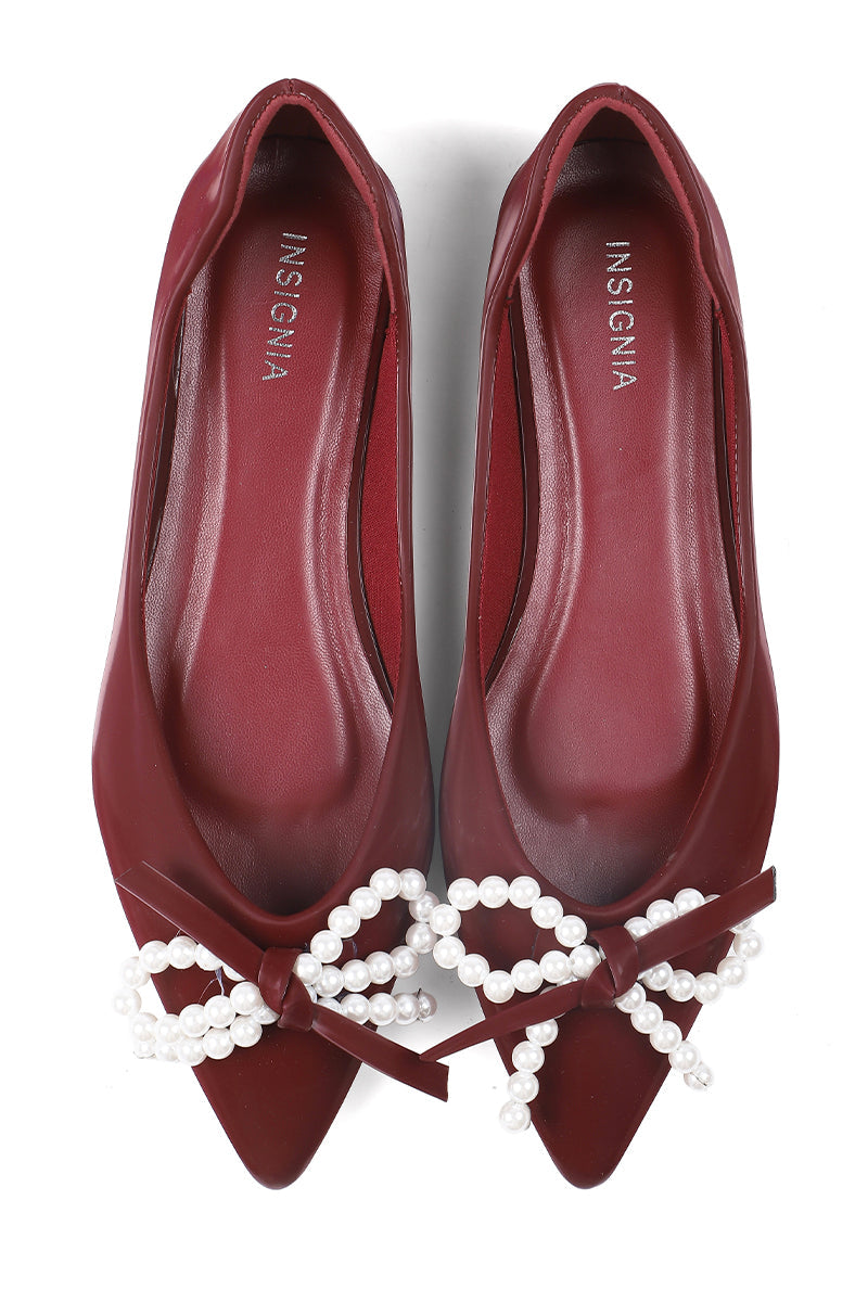 Formal Pumps I41372-Maroon