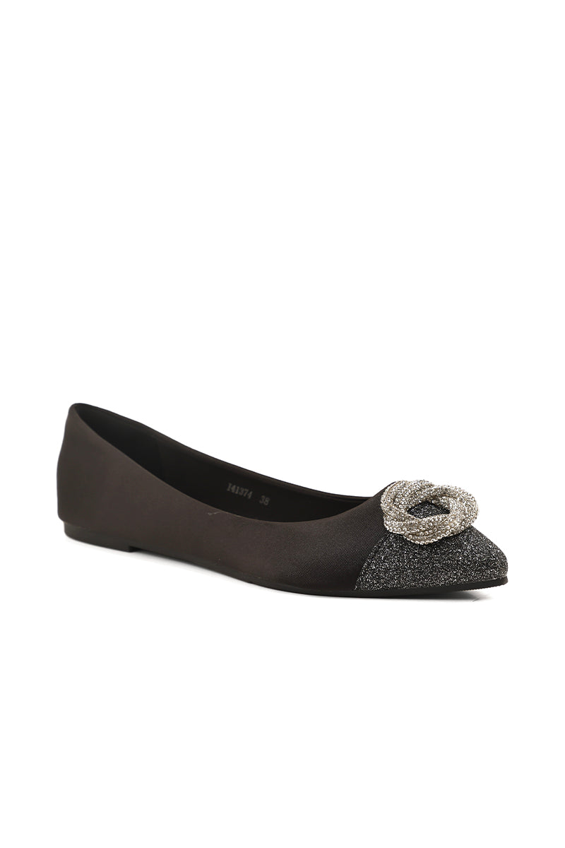 Party Wear Pumps I41374-Black