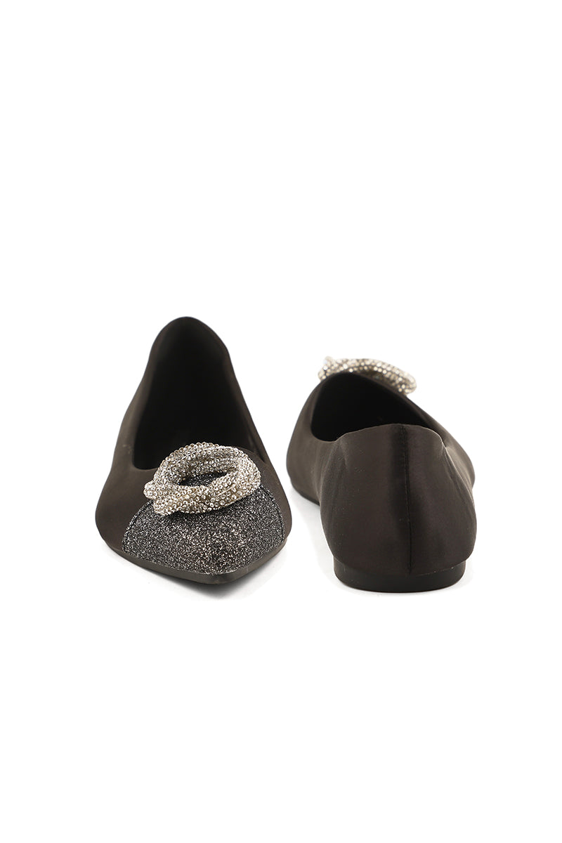 Party Wear Pumps I41374-Black