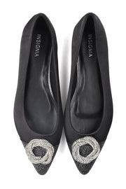 Party Wear Pumps I41374-Black