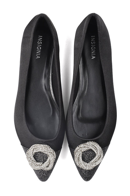 Party Wear Pumps I41374-Black