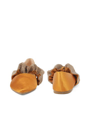 Party Wear Pumps I41402-Camel