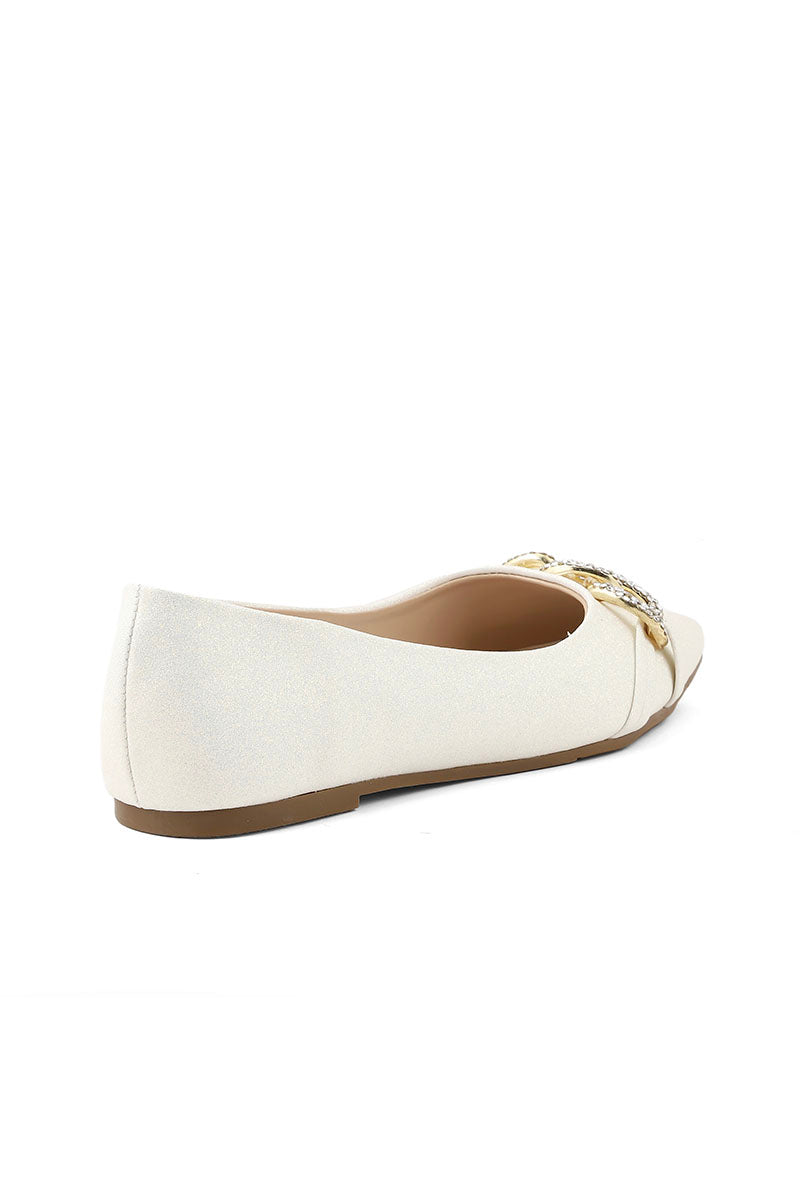 Party Wear Pumps I41412-Silver