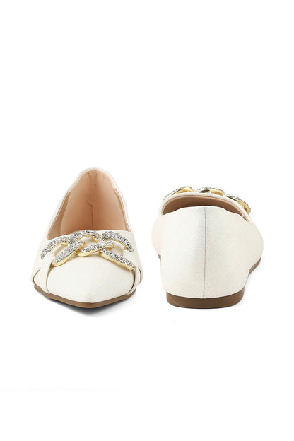 Party Wear Pumps I41412-Silver