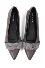 Party Wear Pumps I41414-Black