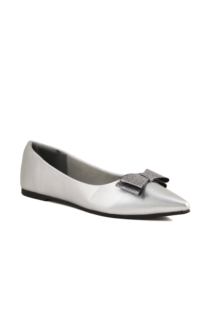 Party Wear Pumps I41420-Silver