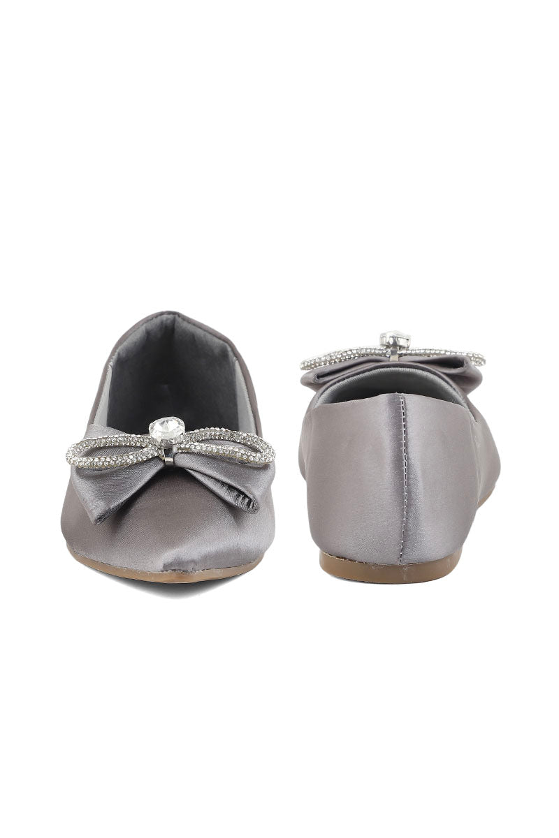 Party Wear Pumps I41422-Grey