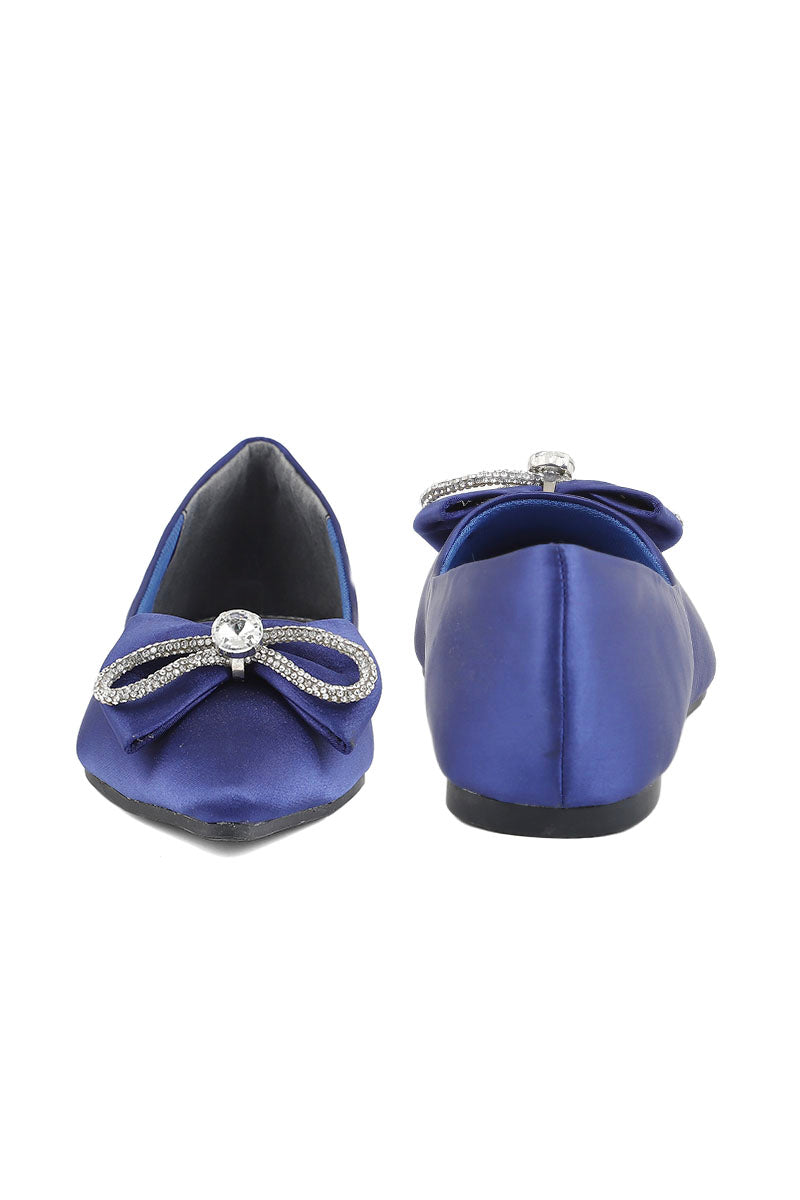 Party Wear Pumps I41422-Navy