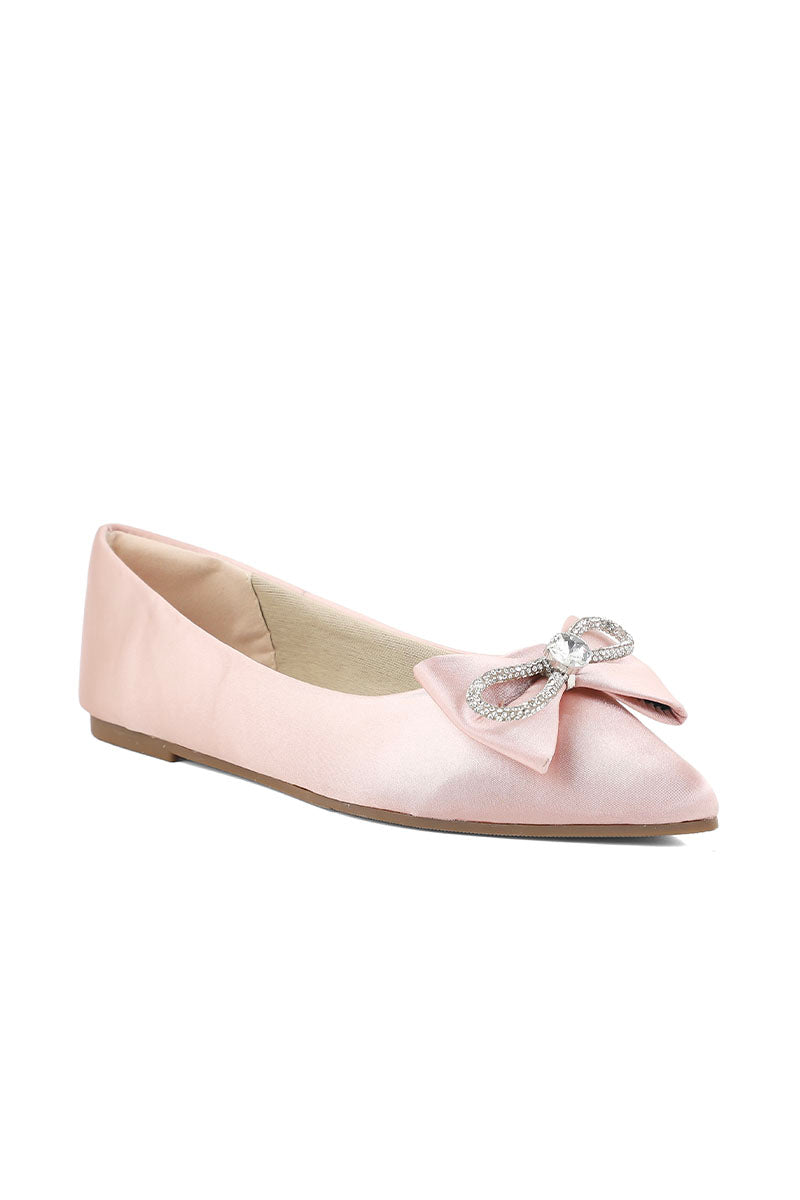 Party Wear Pumps I41422-Peach