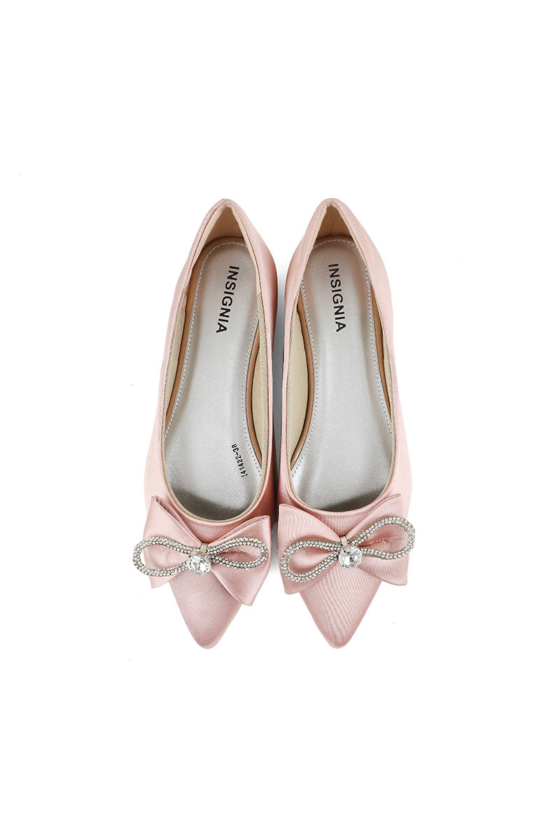 Party Wear Pumps I41422-Peach