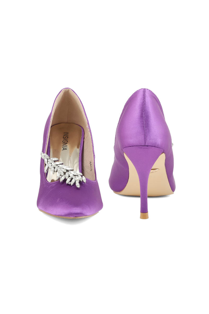 Party Wear Court Shoes I44410-Purple – Insignia PK