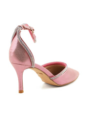 Party Wear Sling Back I44411-Peach