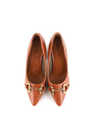 Formal Court Shoes I44422-Mustard