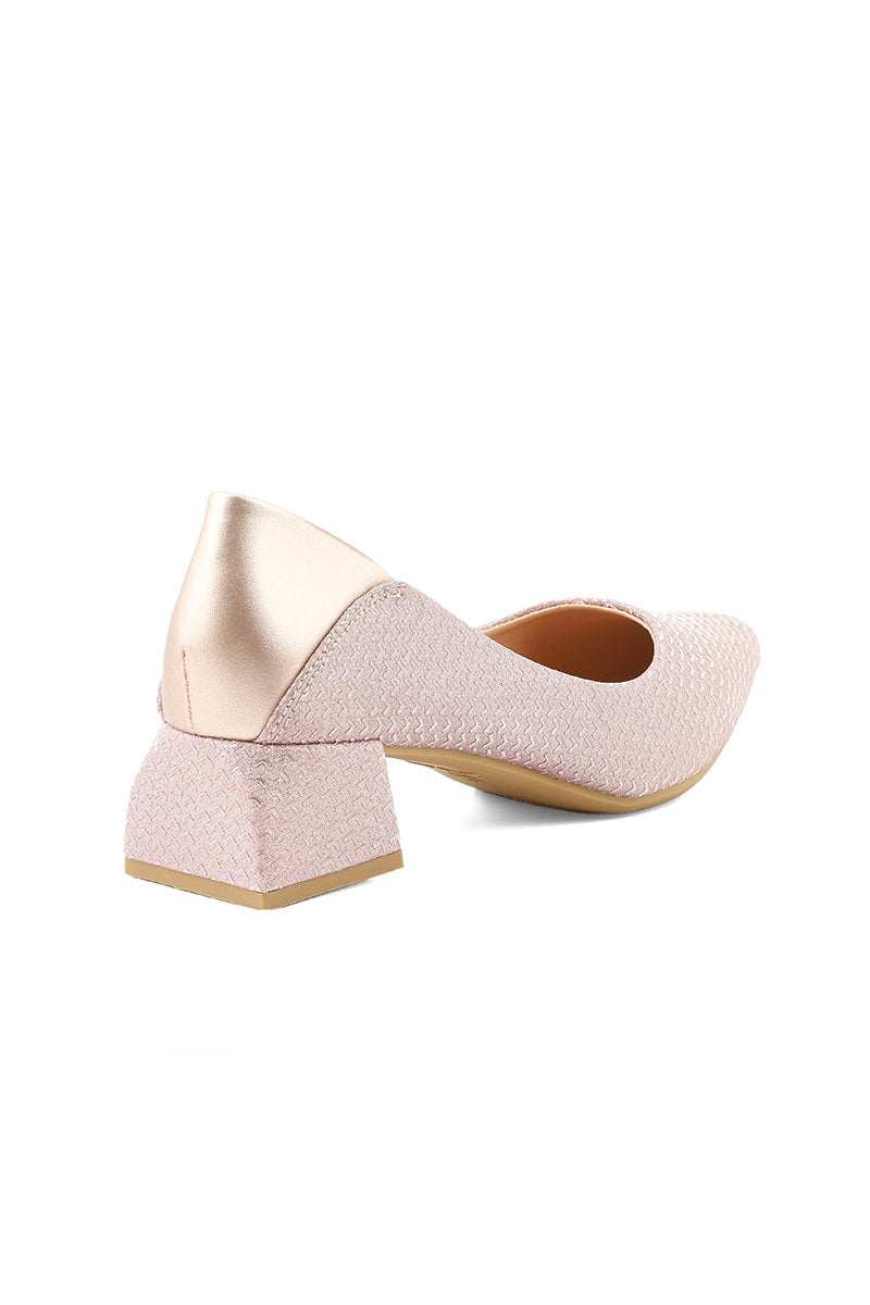 Party Wear Court Shoes I44434-Pink