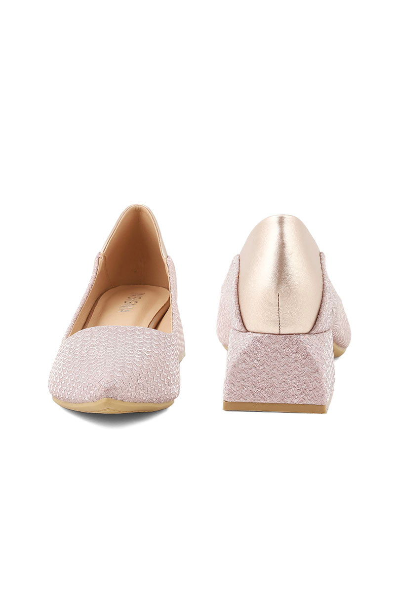 Party Wear Court Shoes I44434-Pink
