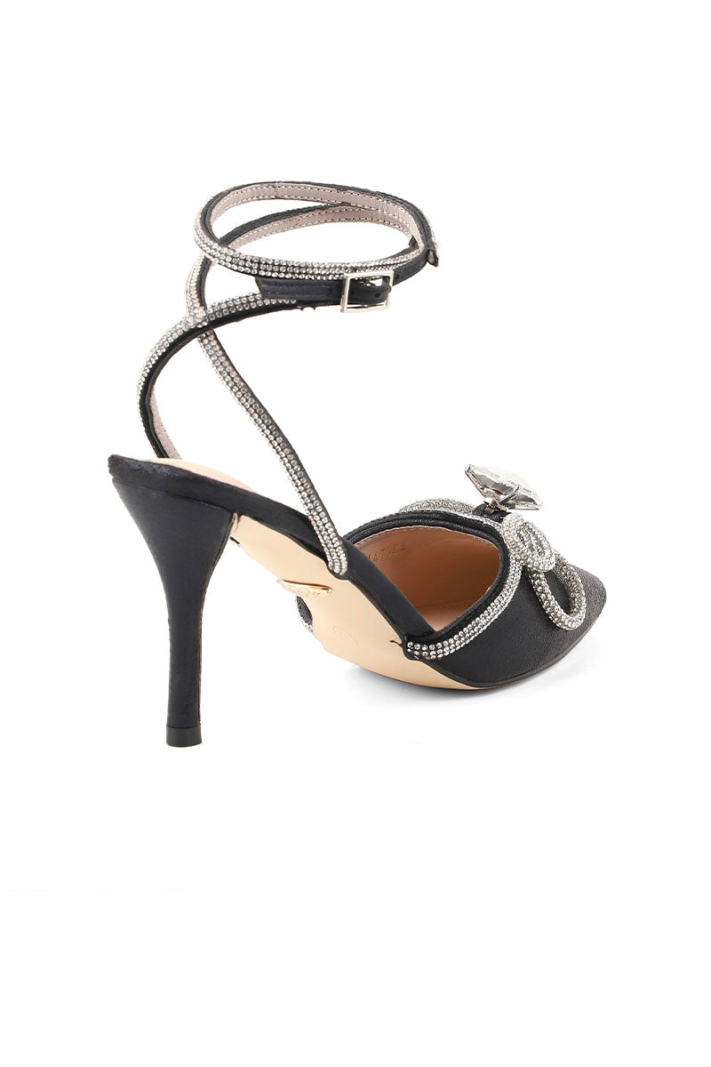 Party Wear Sandal I47154-Black
