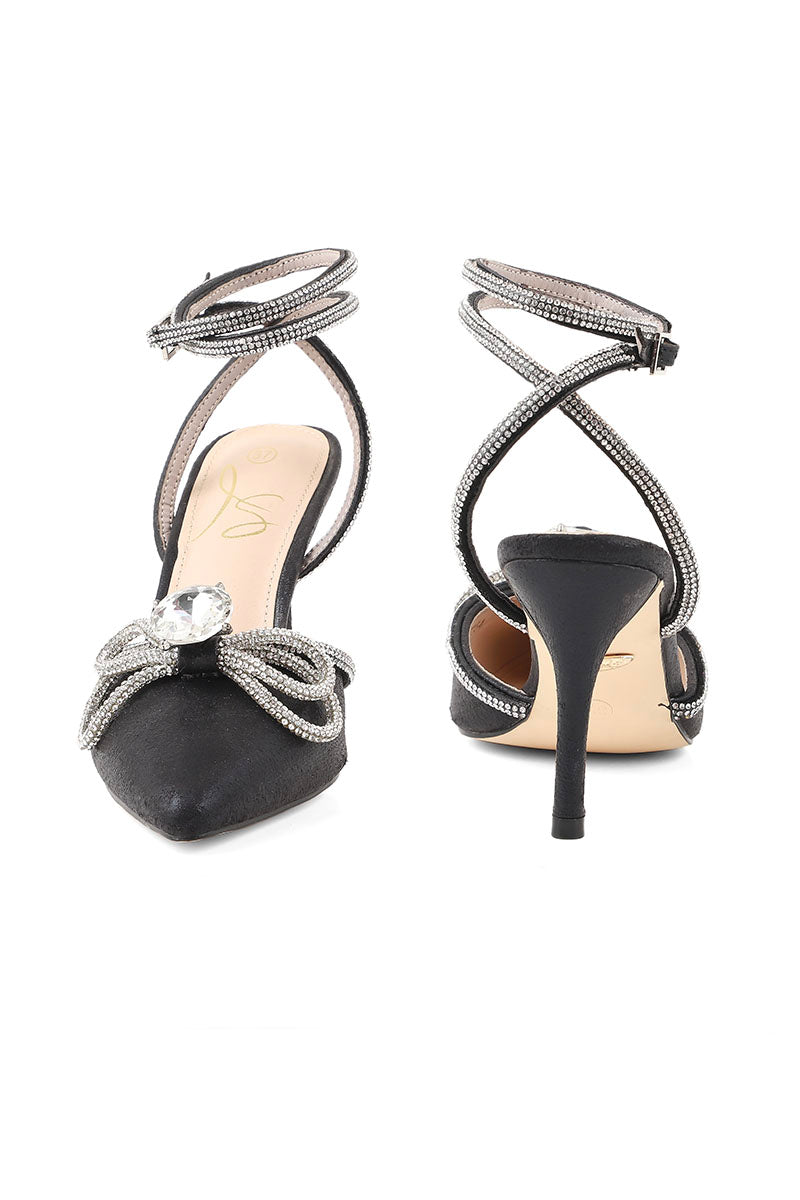 Party Wear Sandal I47154-Black