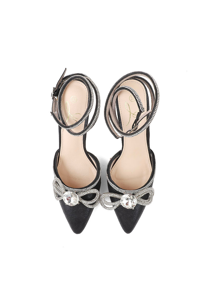 Party Wear Sandal I47154-Black