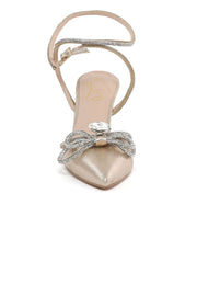 Party Wear Sandal I47154-Golden
