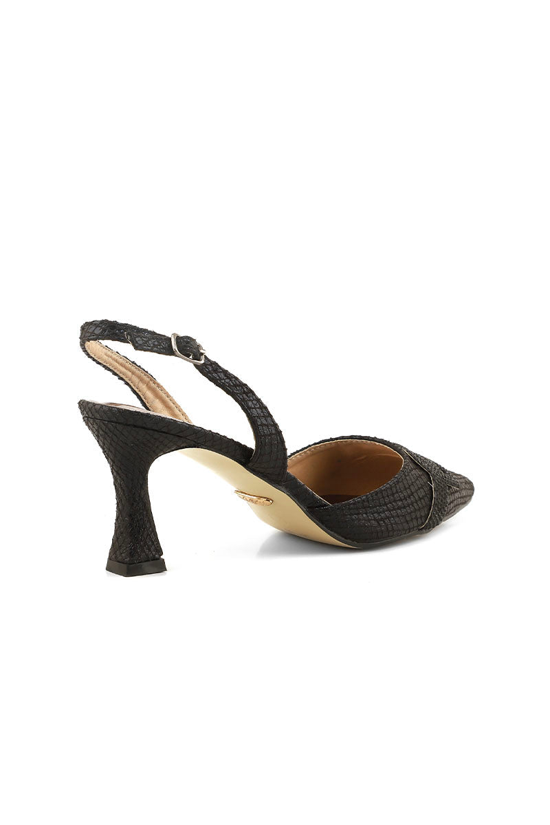 Party Wear Sling Back I47180-Black