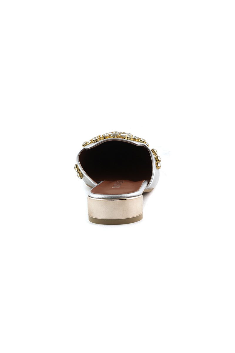 Party Wear Sling Back I47194-Silver