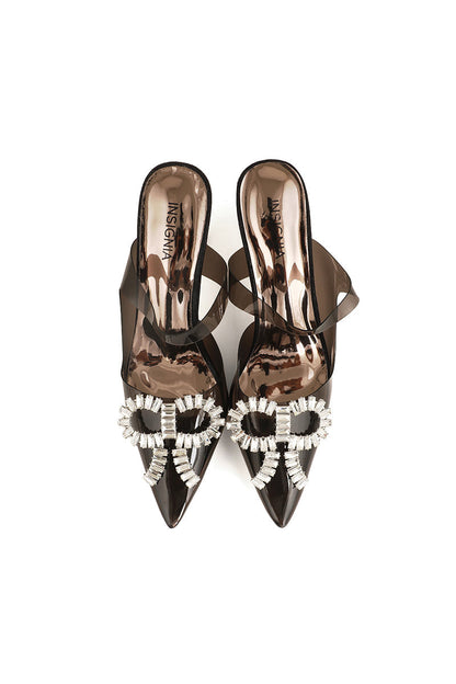 Party Wear Sling Back I47210-Black