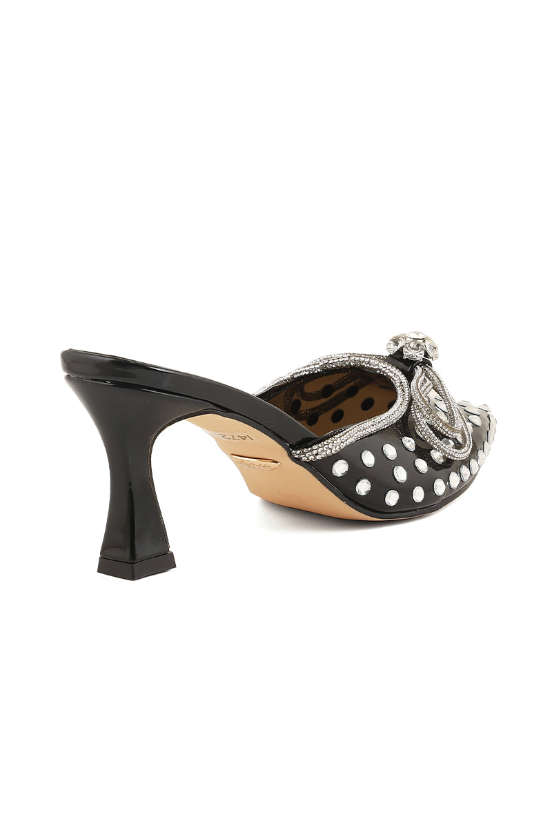 Party Wear Sling Back I47220-Black