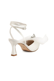 Party Wear Sling Back I47221-White