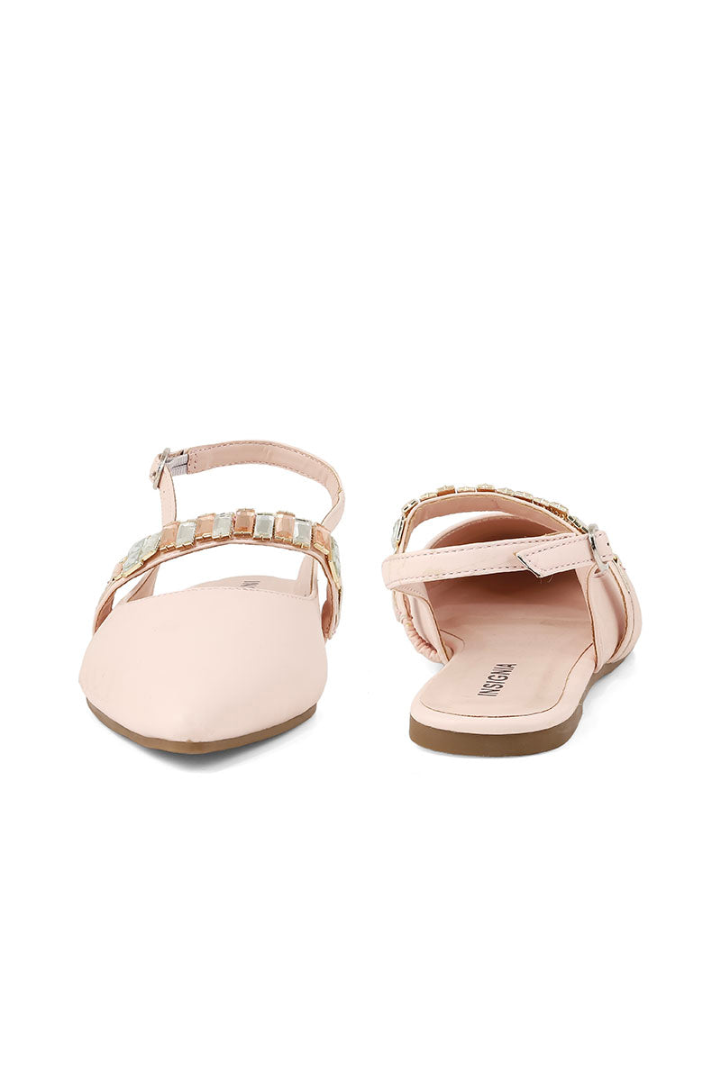Party Wear Sling Back I47236-Pink