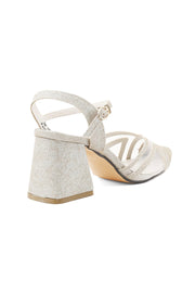 Party Wear Sling Back I47245-Golden