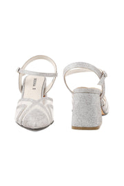 Party Wear Sling Back I47245-Silver