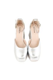 Party Wear Sling Back I47261-Silver