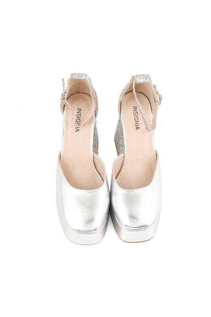 Party Wear Sling Back I47261-Silver