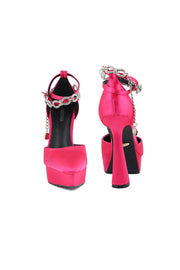 Party Wear Sling Back I47262-Skpink