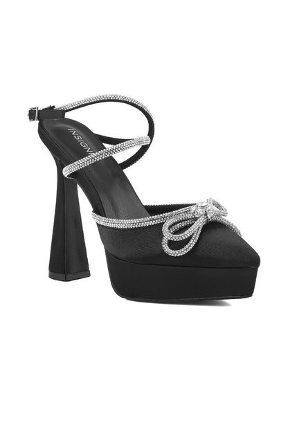 Party Wear Sling Back I47264-Black