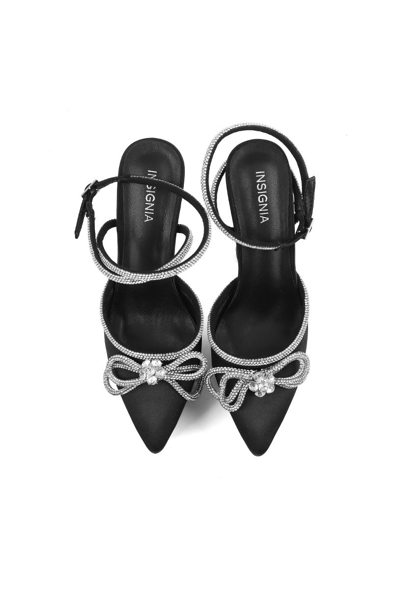 Party Wear Sling Back I47264-Black