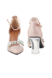 Party Wear Sling Back I47271-Pink