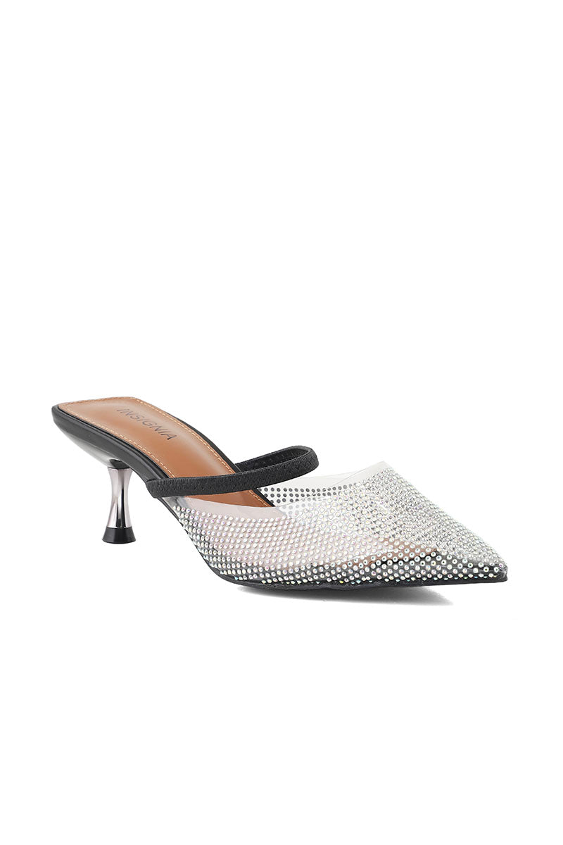 Party Wear Sling Back I47272-Black