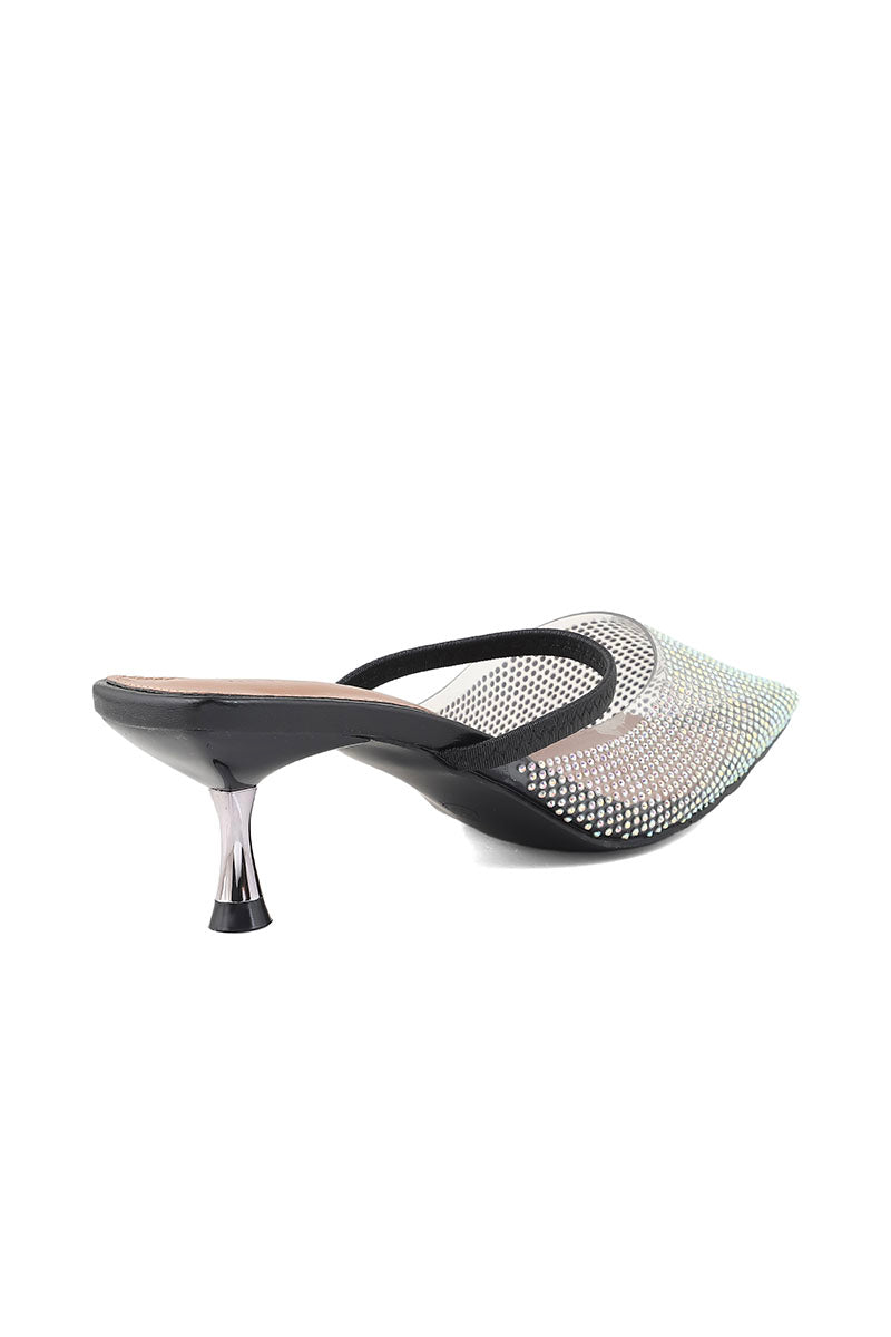 Party Wear Sling Back I47272-Black